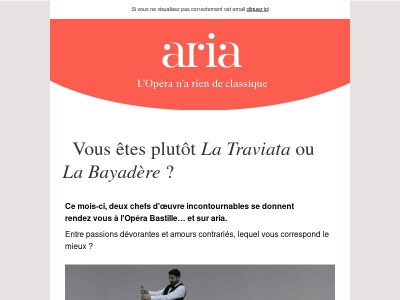 🎶Vous êtes plutôt La Traviata ou La Bayadère ?