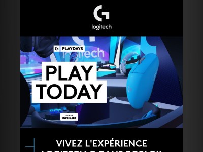 Logitech G revient sur Roblox !