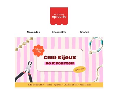 Club Bijoux DIY : jusqu'à -15% sur la sélection