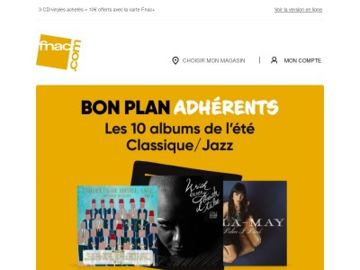 Les 10 albums de l'été | Jazz & Classique