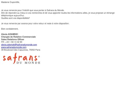 Rendez-vous Safrans du monde