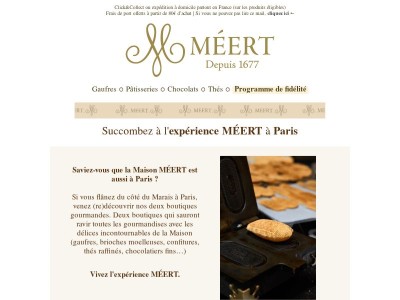 🌞 Rendez-vous dans nos adresses parisiennes !