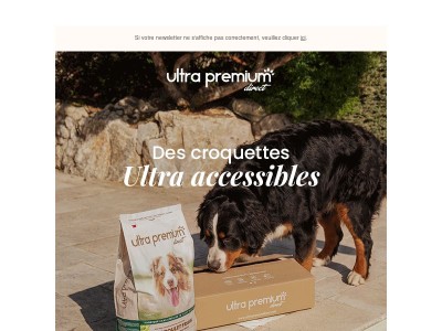 Des croquettes ULTRA accessibles et ULTRA savoureuses 🐾