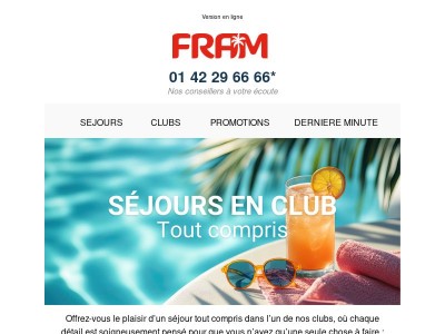 Partez en All Inclusive dès 341€ !