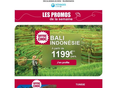 🏝️🌞​ Besoin de vous évader ? Retrouvez vite nos bons plans !