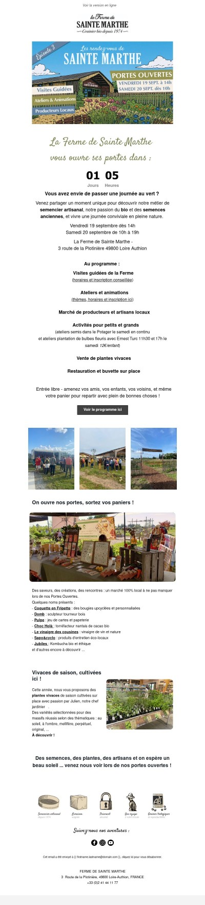 Journée Portes Ouvertes de la Ferme 