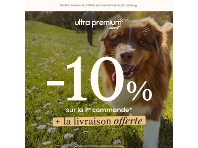 Croquettes | -10% sur la 1ère commande + livraison OFFERTE 🐾