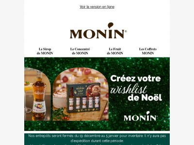 Votre whislist de Noël ! 🎄