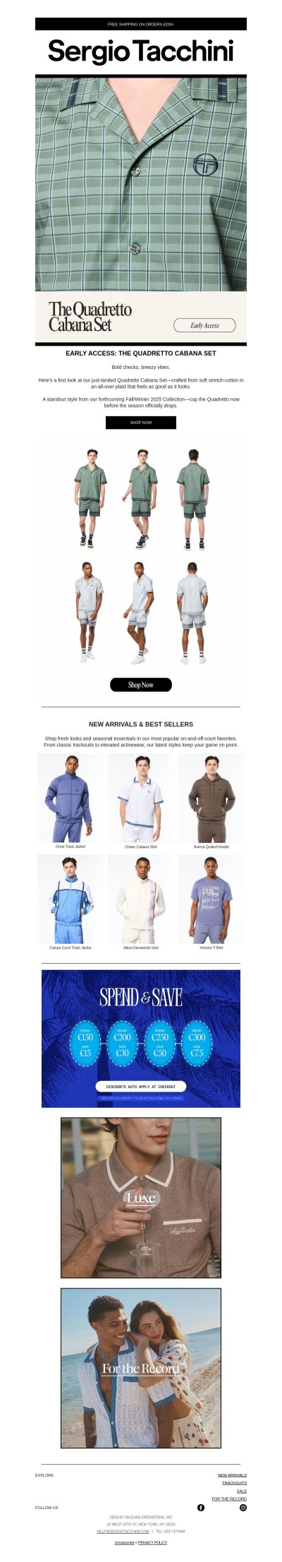 EARLY ACCESS STYLE 👀 The Quadretto Cabana Set