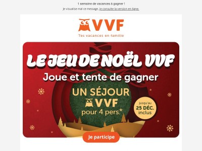 Le jeu de Noël VVF