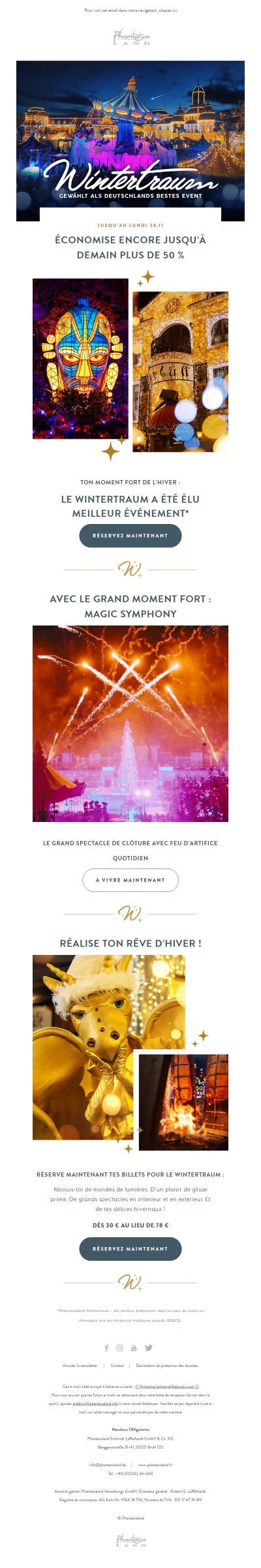 Économise plus de 50 % – vis le meilleur événement d’Allemagne !