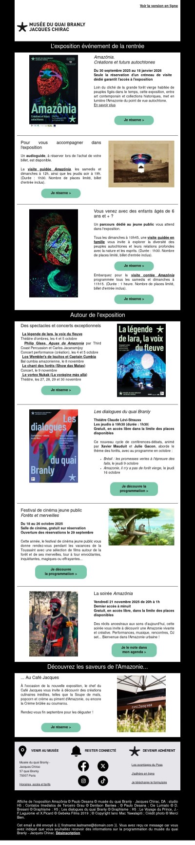 L'Amazonie s'expose au quai Branly !