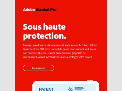 Protégez ce qui compte : sécurisez vos PDF avec Acrobat.