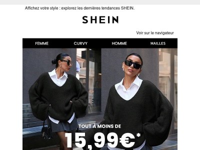 Vos looks de rêve vous attendent, offrez-vous un petit plaisir ! 