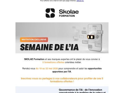 5 formations offertes pour intégrer l'IA