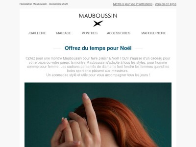 Noël approche : Trouvez la montre parfaite 🎄