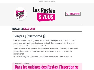 ☀️ En juillet, la générosité fait briller l'été