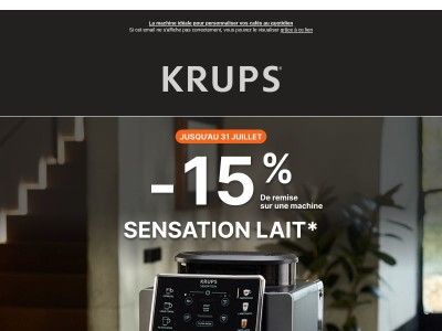 Sensation Lait en promotion !