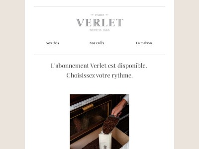 Votre café, à votre rythme
