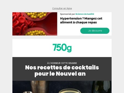 Nos cocktails pour la soirée du Nouvel an 🥳