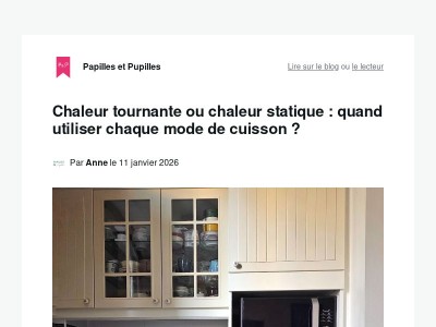Chaleur tournante ou chaleur statique : quand utiliser chaque mode de cuisson ?