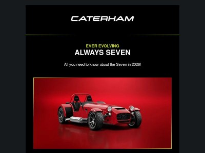  Your monthly Caterham update is here! Get ready for some exciting news!