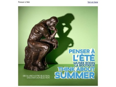 Penser à l'été
