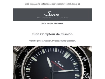 SINN Compteur de mission en action