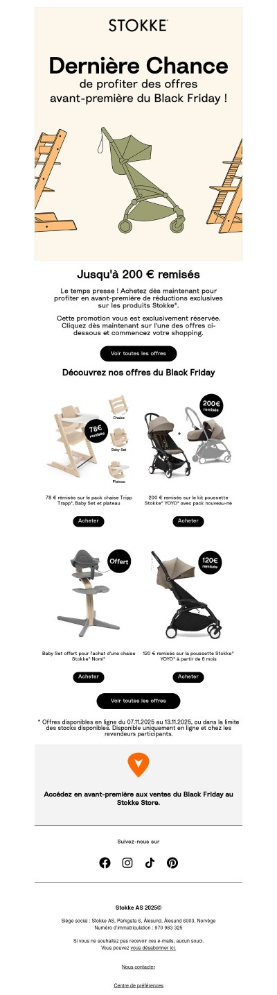 Dernières heures d'accès privilégié aux offres du Black Friday