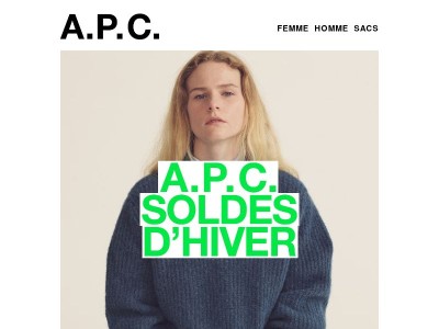 Soldes d’hiver | Jusqu’à -40 %