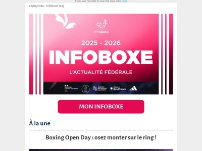 INFOBOXE N°1613 🗞️