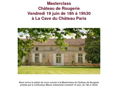 Masterclass Château de Rougerie