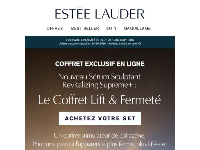 Exclusif en ligne : Le Coffret Lift & Fermeté ⭐️