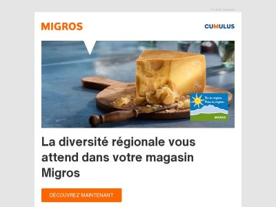 {{ fullname }}, découvrez le plus grand assortiment régional de Suisse