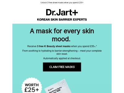 Mid-week mood: free masks