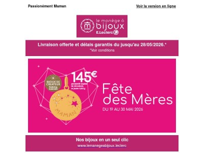 Les bijoux pour les mamans 🎁