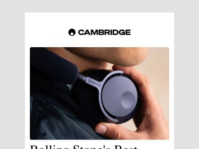 Award-Winning Sound. 100 Hours. Built to Last.