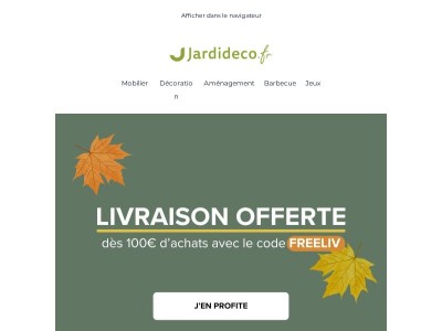 8 jours seulement ! Livraison offerte sur tout le site ! 🚚