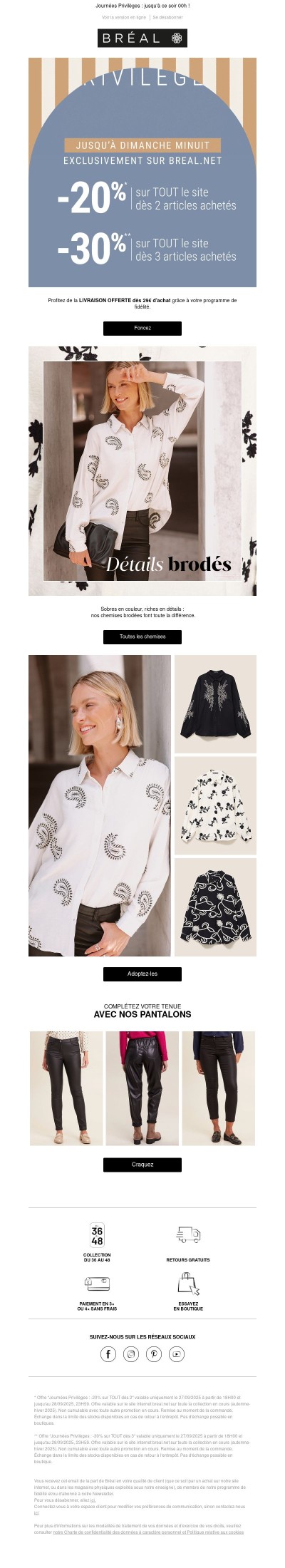 L'élégance de nos chemises ❣️