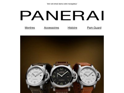 Nouveaux bracelets Vintage pour votre Luminor