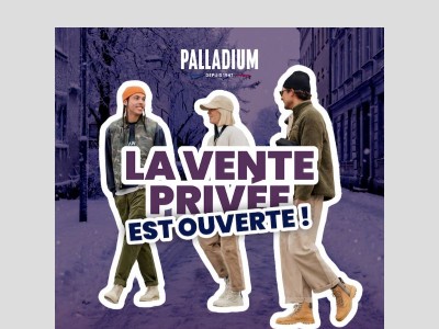 La Vente Privée de l'hiver est ouverte !