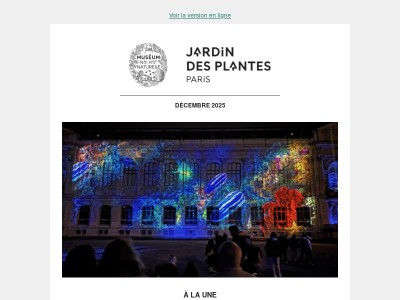 ✨Un Noël illuminé au Jardin des Plantes✨
