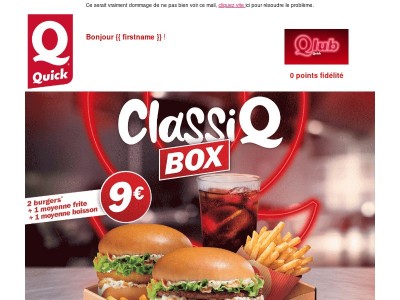 NOUVEAU : La ClassiQ Box à 9€  🚨