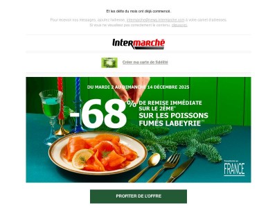 Des promos pour bien préparer les fêtes de fin d'année !🎄