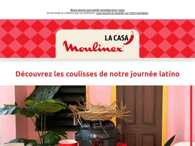 Immersion totale au cœur de La Casa Moulinex 📸