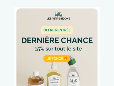 🚨 Dernière chance : l'offre se termine à minuit !