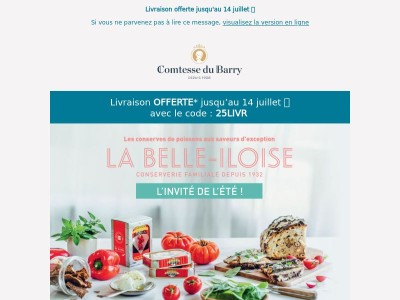 NOUVEAU : La Belle Iloise, invité de l’été !