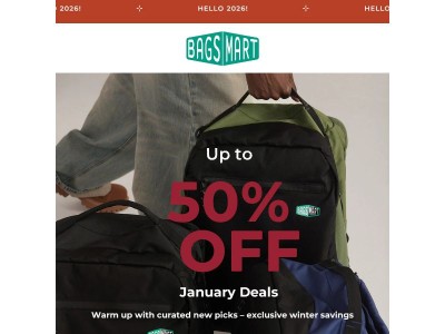 January Fresh Deals, Just Dropped