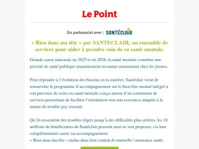 MySantéclair : des services innovants pour prendre soin de votre santé mentale