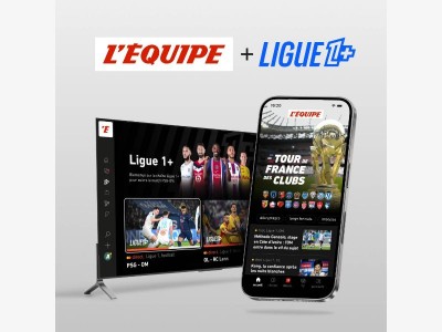 L'Équipe + Ligue 1+ : 14,99€/mois